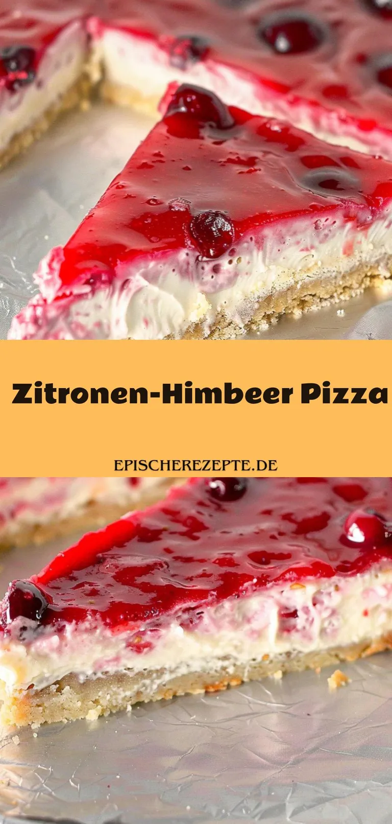 Template of Zitronen-Himbeer Pizza