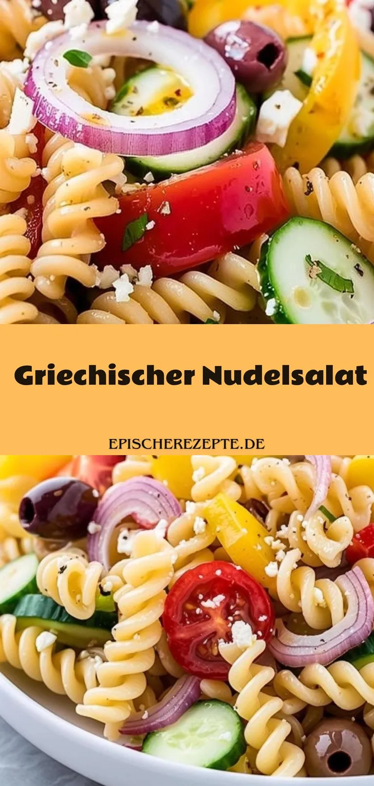 Template of Griechischer Nudelsalat