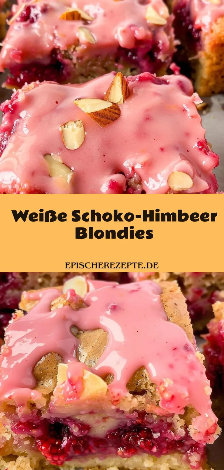 Template of Weiße Schoko-Himbeer Blondies